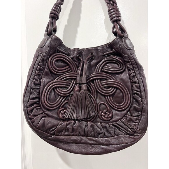 Brighton Lockheart Masterpiece Gabby Brown Pretzel Hobo Shoulder Handbag EPOC - Picture 14 of 14